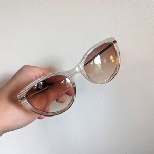 Vintage Ferragamo Cateye Sunglasses in Box